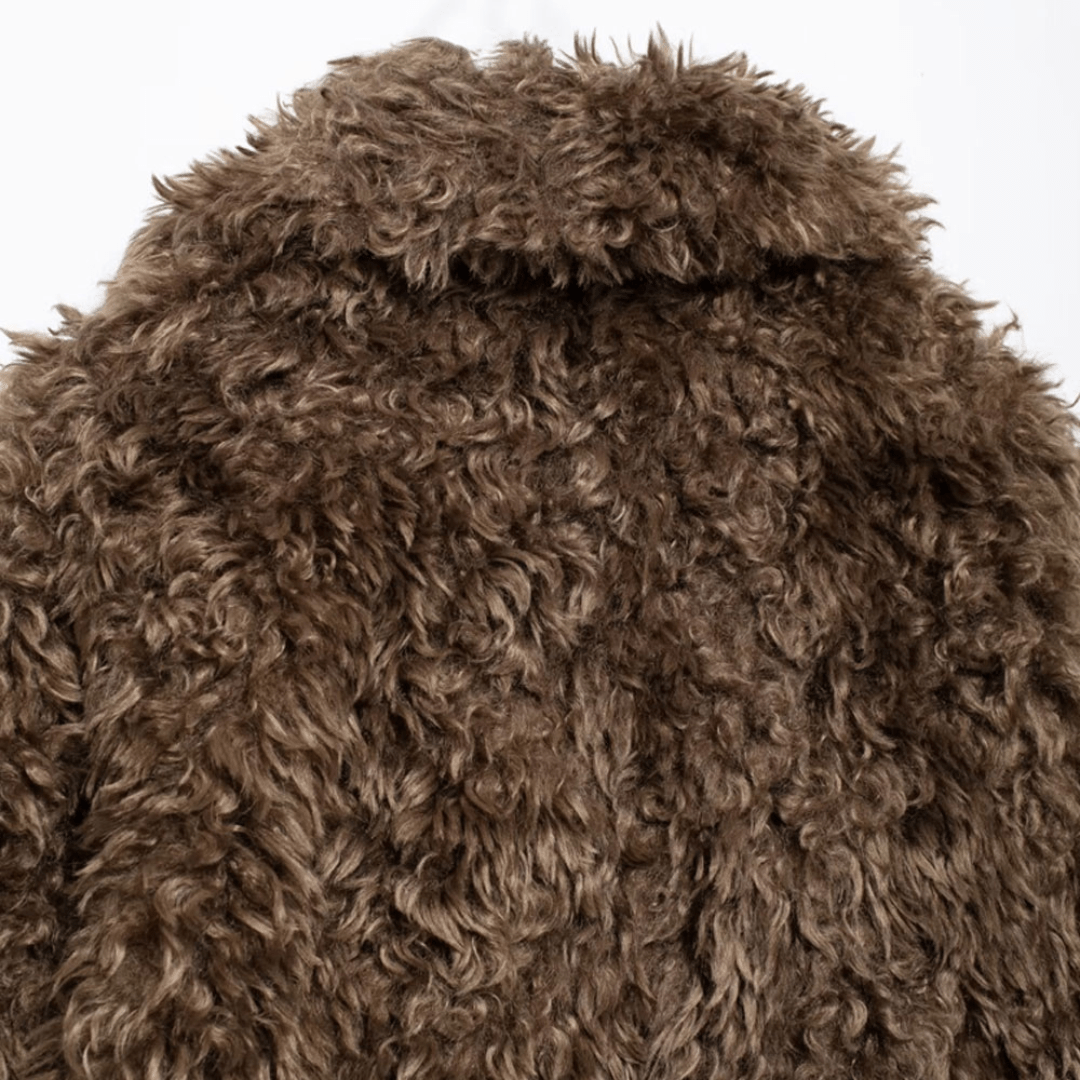Brownie Fur Jacket - My Store