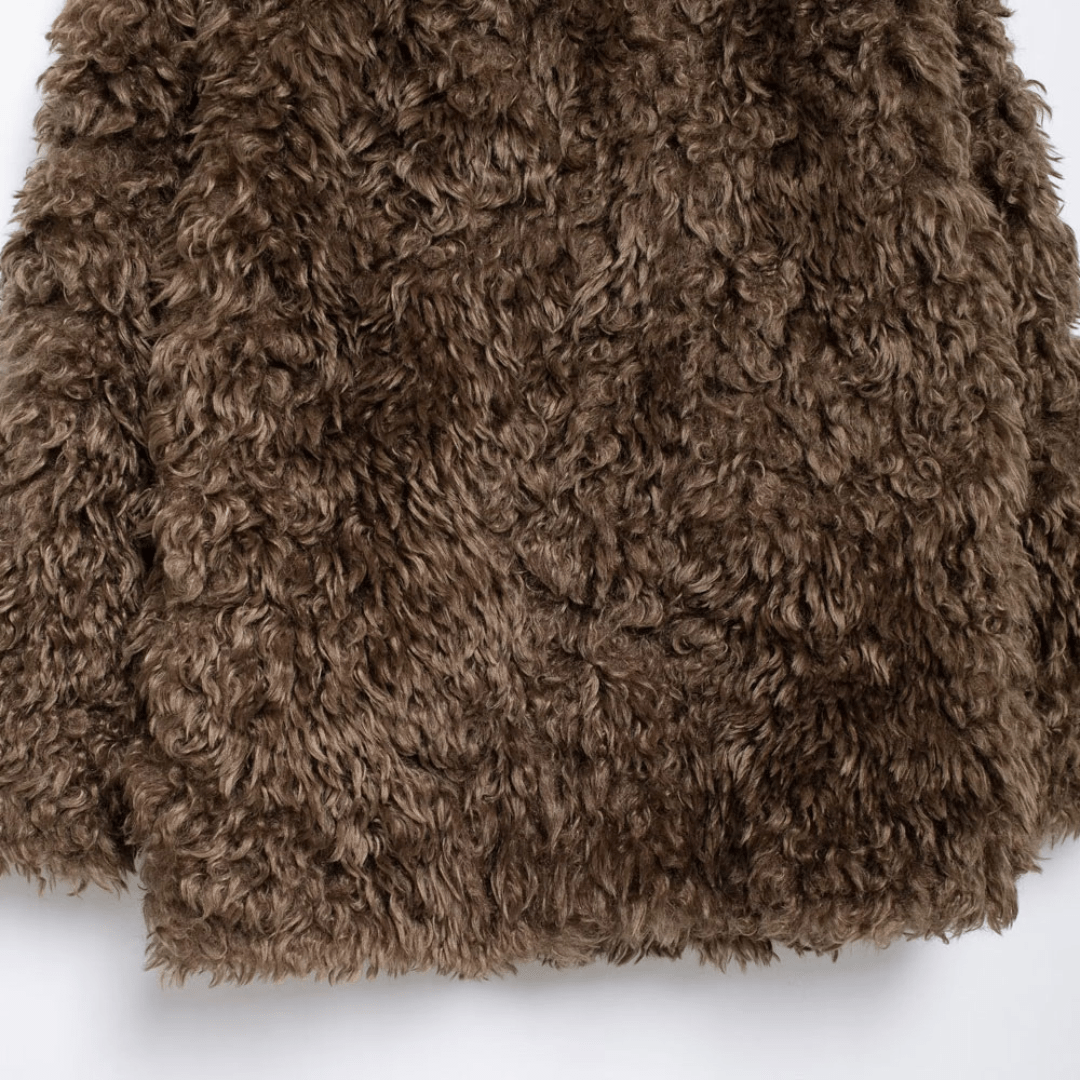 Brownie Fur Jacket - My Store