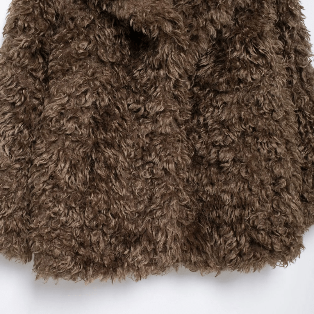 Brownie Fur Jacket - My Store