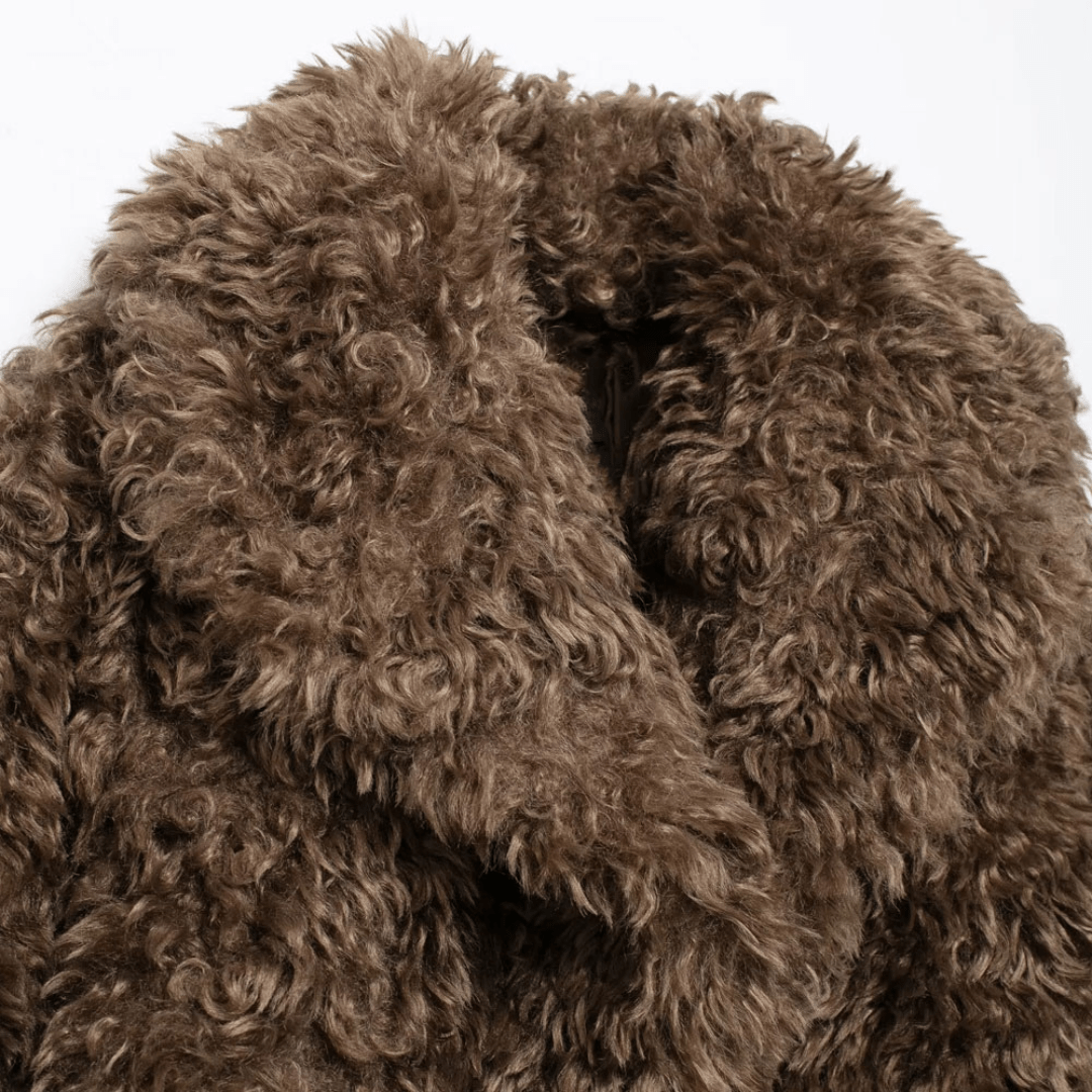Brownie Fur Jacket - My Store