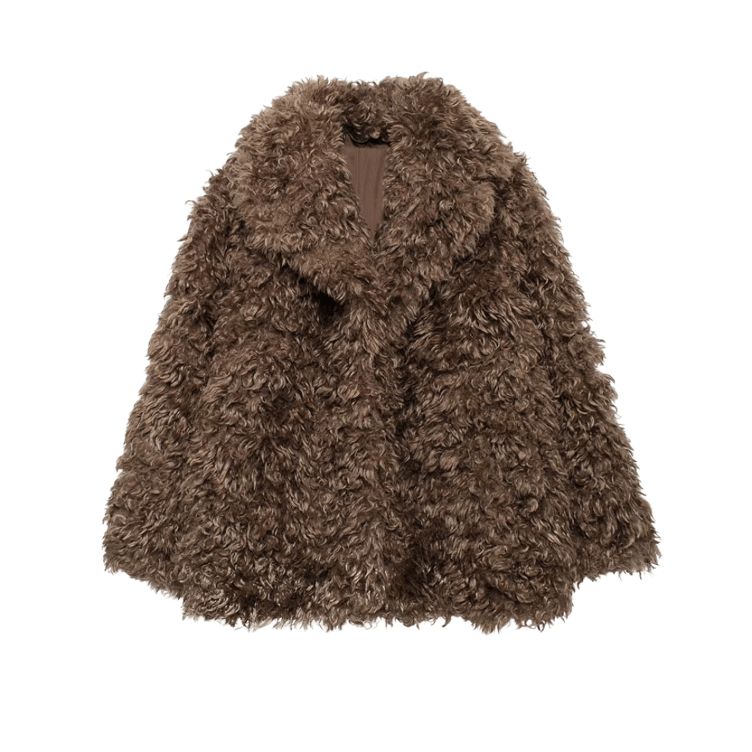 Brownie Fur Jacket - My Store