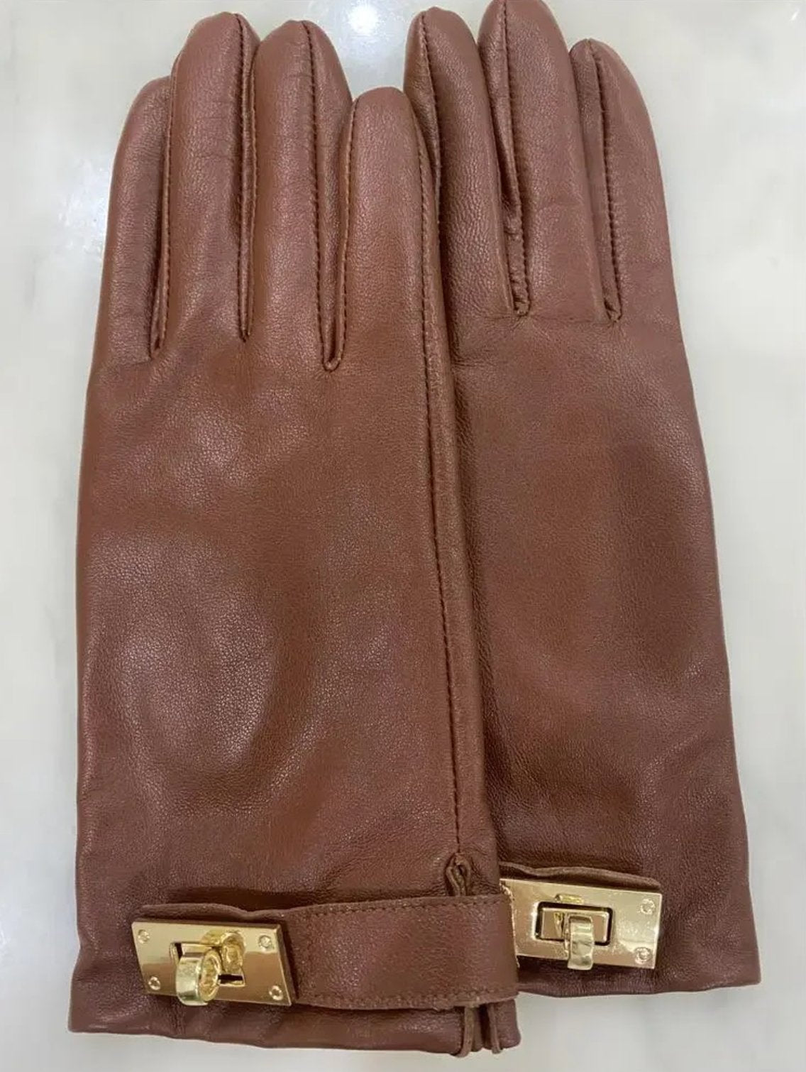 French Leather Gloves - My Store