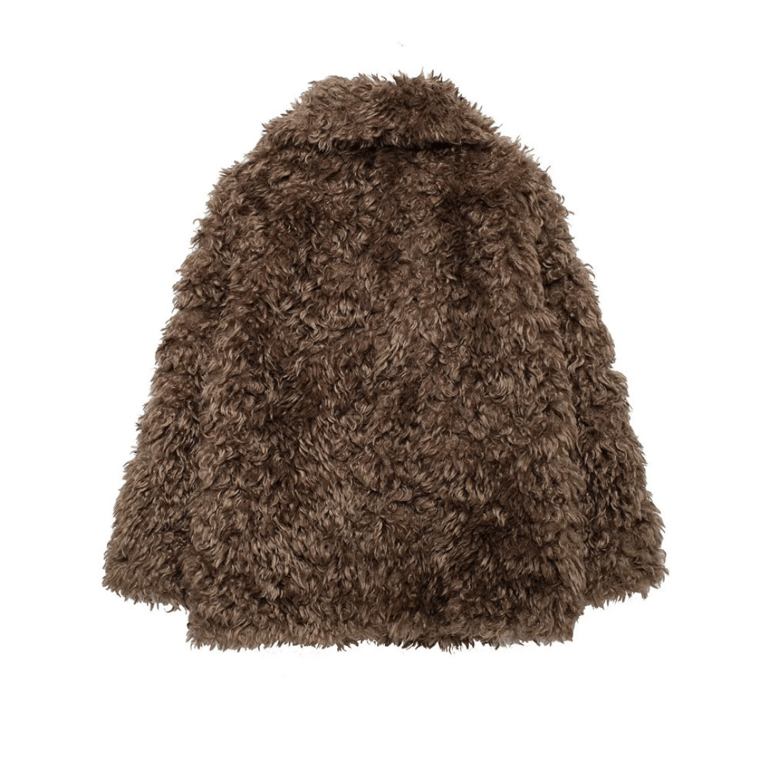 Brownie Fur Jacket - My Store