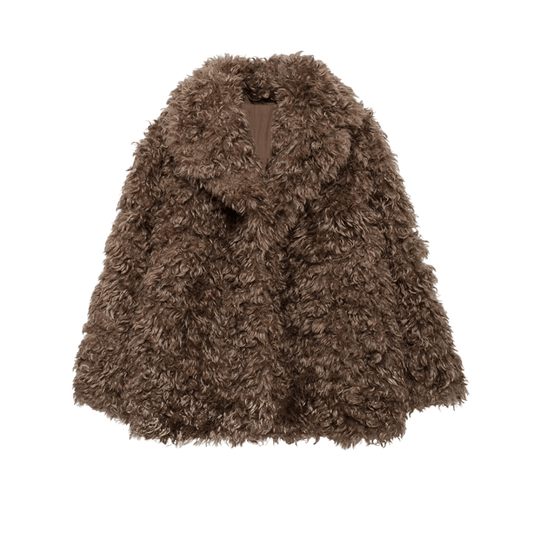 Brownie Fur Jacket - My Store