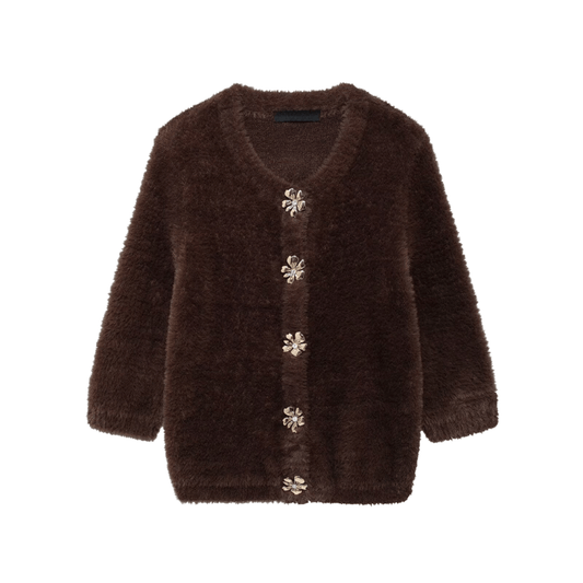 Cozy brown Pullover - My Store