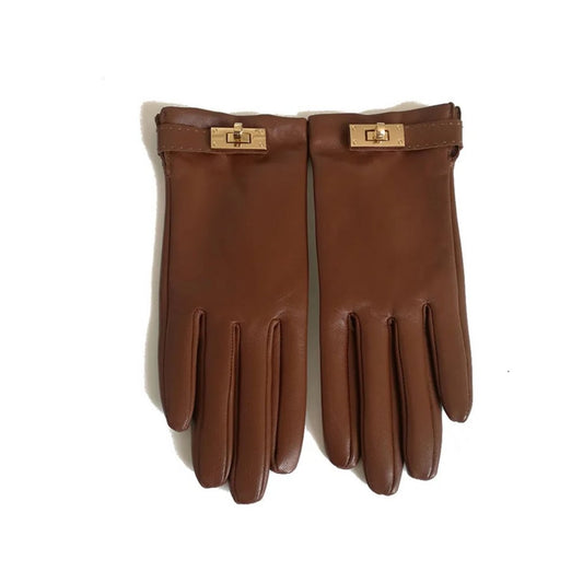 French Leather Gloves - My Store